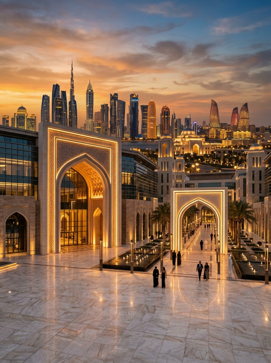 MENA and CIS regional architecture and luxury commerce landscape